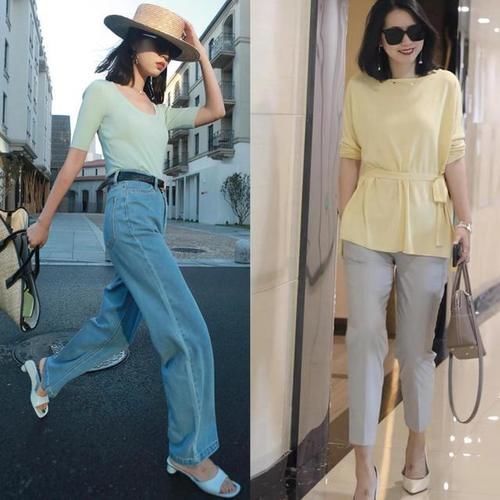 时髦感 聪明的女人早不穿黑色了,瞧瞧时尚博主的穿搭,高级又显气质