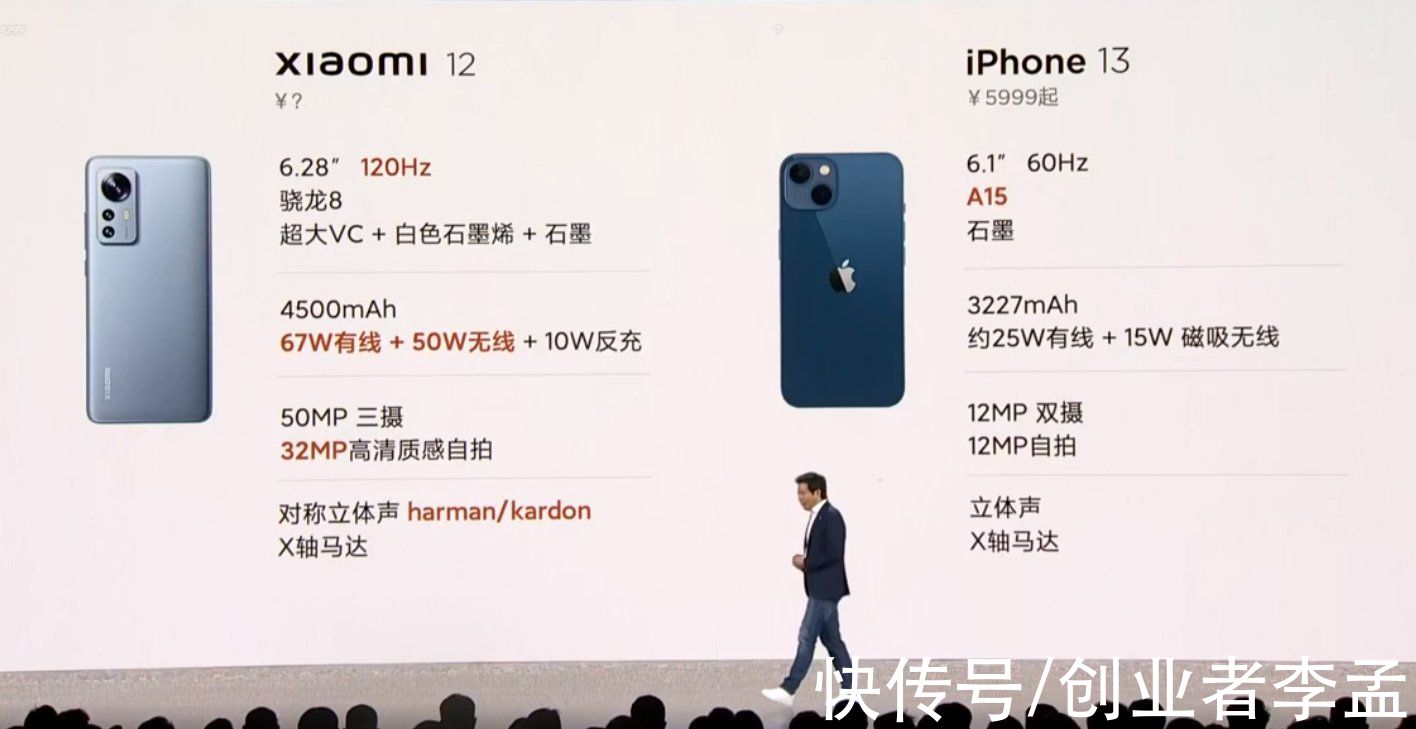 小米12|发布会雷军敢PKiPhone13，那么小米12Pro和iPhone13怎么选择？