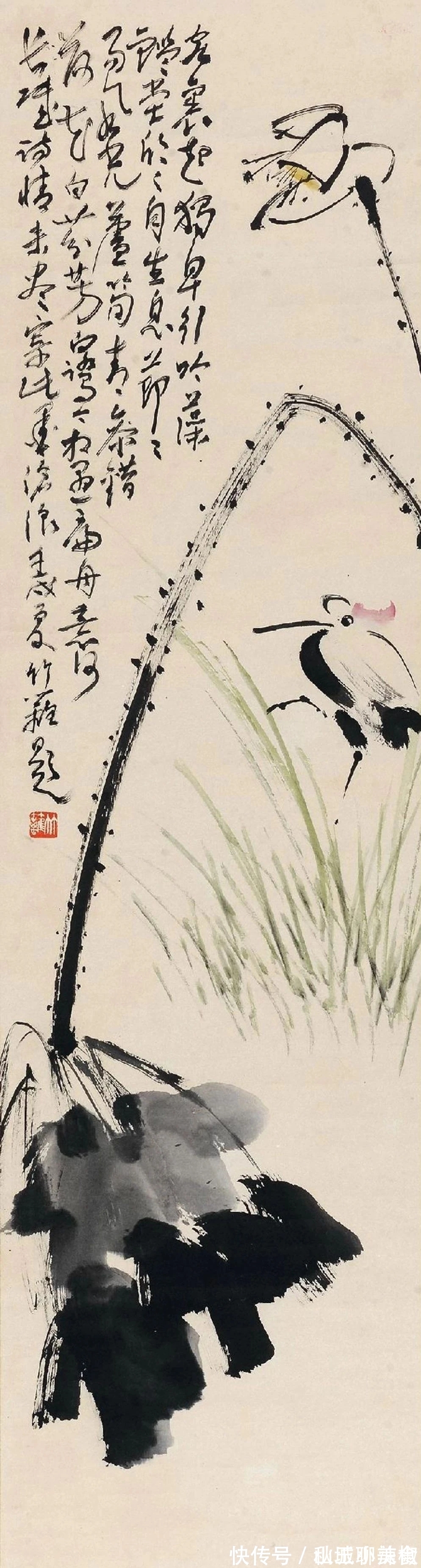 花鸟画@如果画画有“王”,他便是现代画鸭的一代“鸭王”|孙竹篱花鸟画