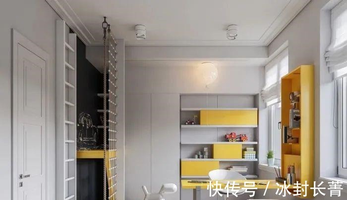 房君|小夫妻用莫兰迪色+现代简约风格，让两室一厅舒适又颜高！