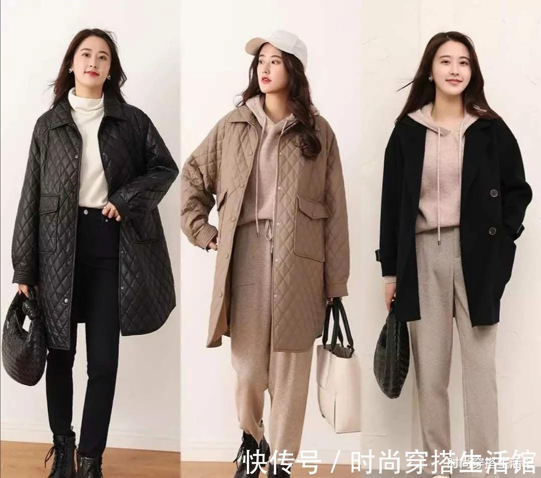小姐姐 羽绒服下面尽量少穿裙子,今年拜年更流行这样穿,时髦保暖更高级