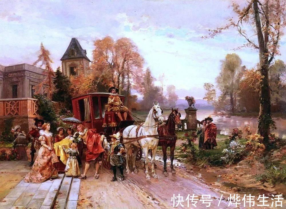 august@华丽的服饰,精美的人物,田园牧歌式的情感