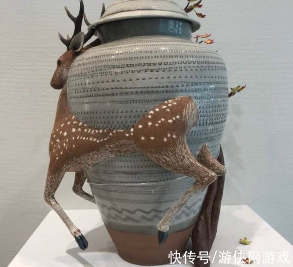 陶艺作品！模型载入失败？陶艺作品中瞬间移动被卡住的动物们