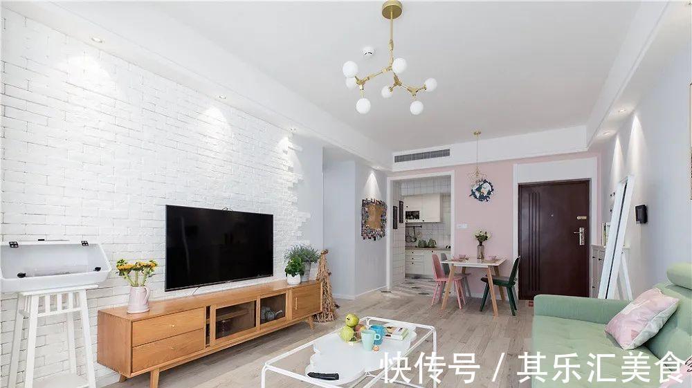 格调|82㎡北欧风小户型，清新舒适的环境，简直赶上了样板间效果！