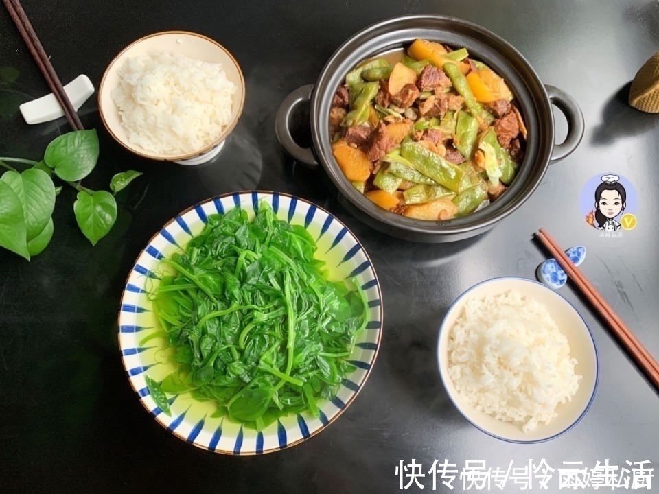 晚餐|晚餐我只做了一菜一汤，儿子却直夸比饭店做得香，你看咋样