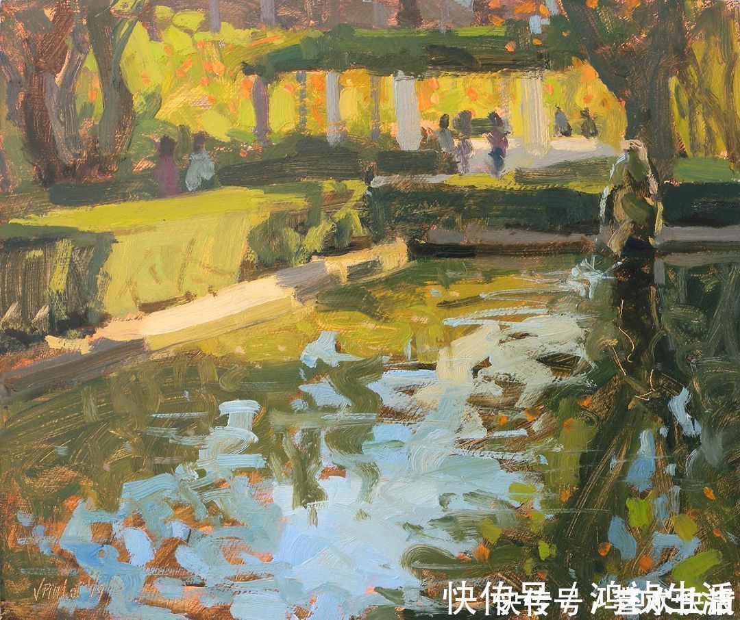 油画作品|比利时艺术家瓦莱丽皮洛特油画作品欣赏