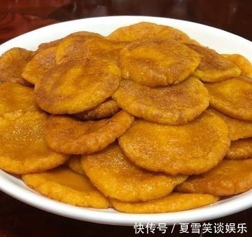 超美味|做南瓜饼时，还在用油炸大厨教你“1招”，低油少糖超美味