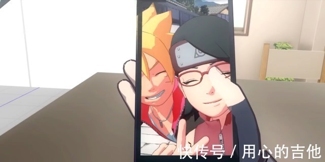 博人|火影小剧场佐助查看佐良娜手机,屏保是鸣人,看到相册彻底怒了