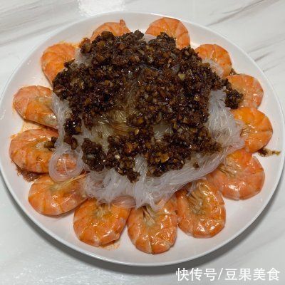 植物油|#巨下饭的家常菜#蒸蒜蓉粉丝大虾