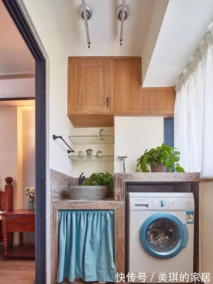 阳台|给小户型阳台装上储物柜,既实用又美观,避免杂乱