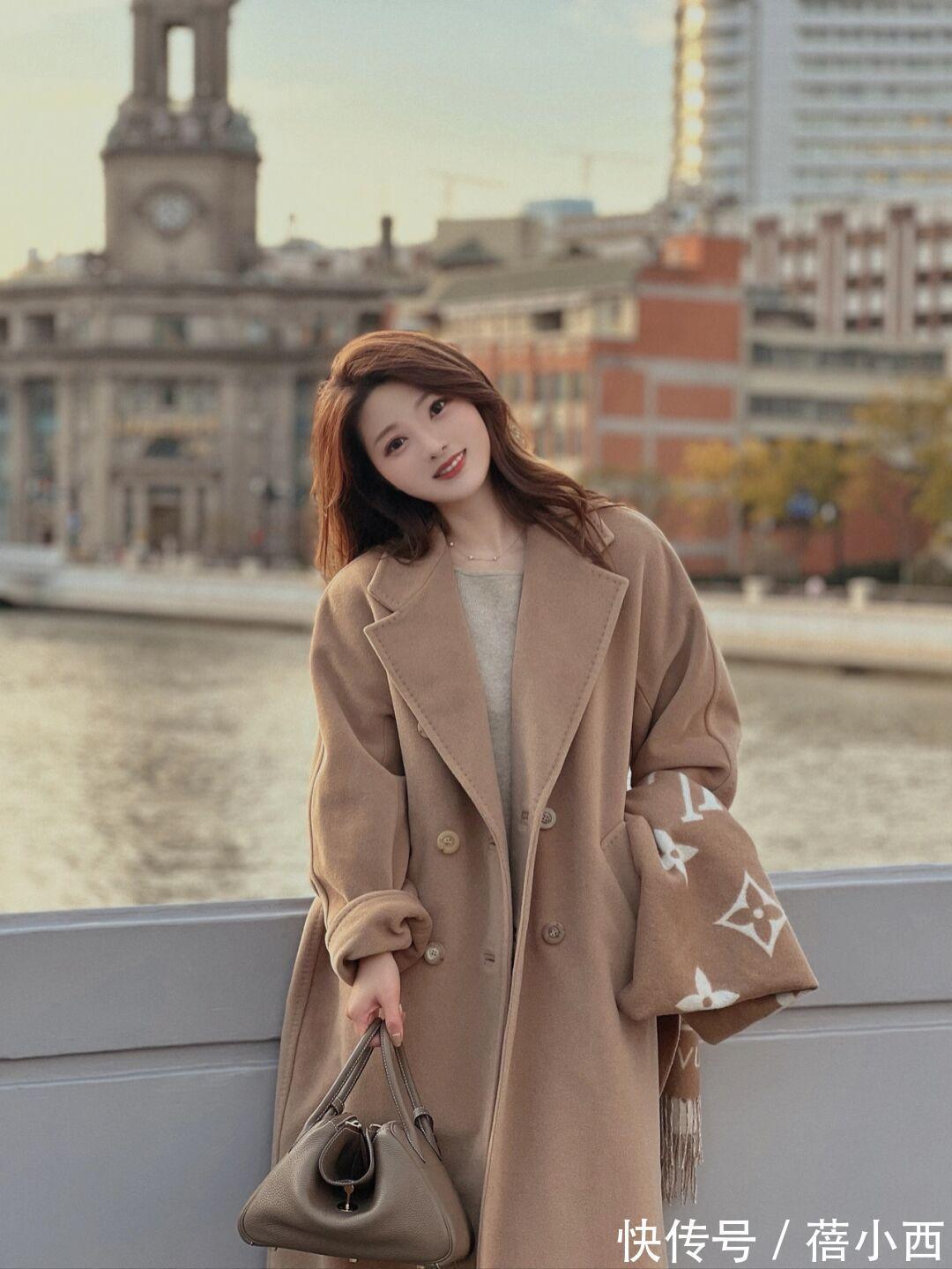 穿搭 冬季穿搭要时髦更要舒适,借鉴4套“韩里韩气”的大衣搭配,好美