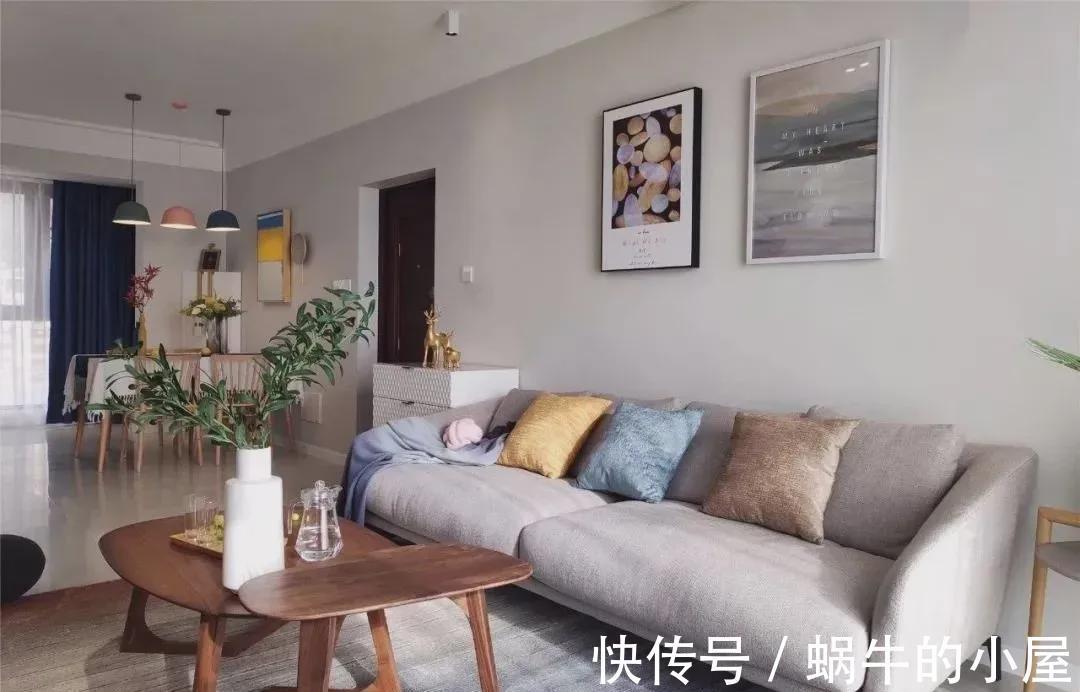 装修|90㎡简约三居，超强收纳+大户型既视感，这装修确定只要11.7万