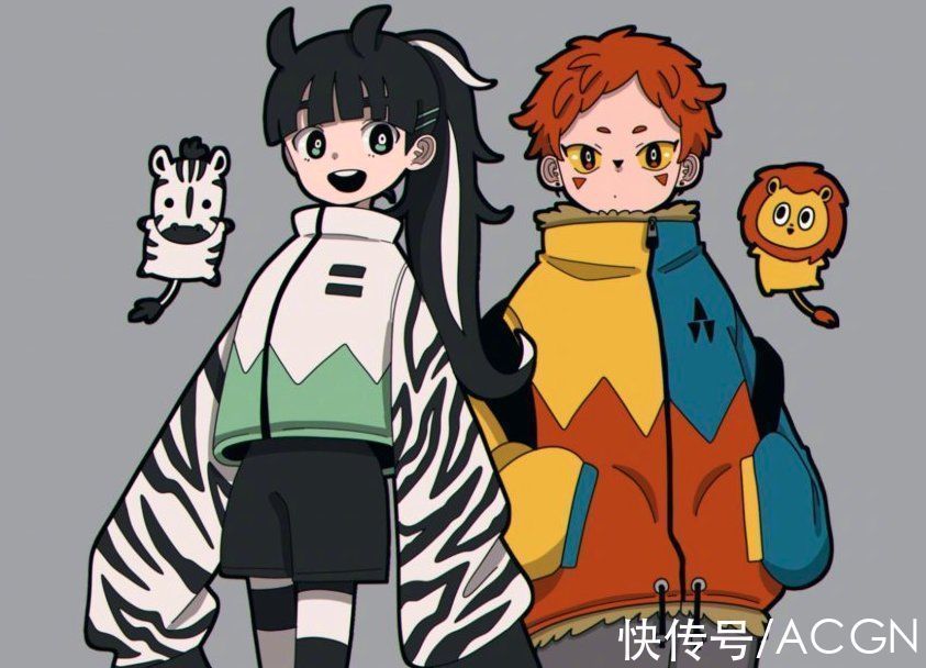 可爱|看过了“靓帅风”的动物拟人,看看可爱风的好像也不错,被治愈了