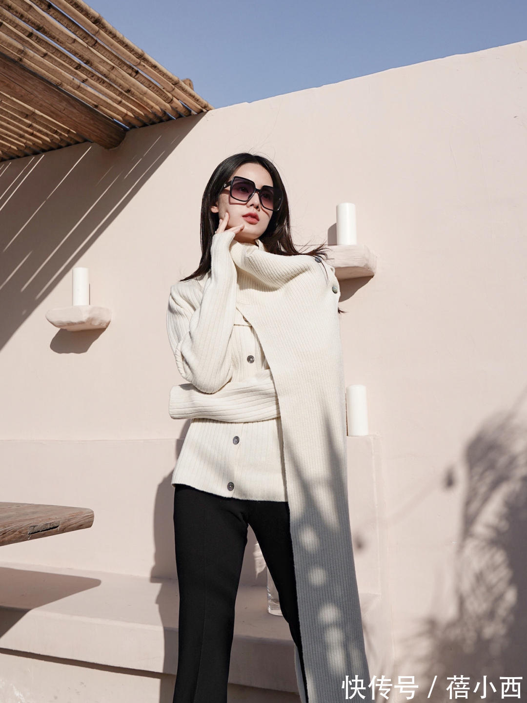 搭配|秋季少穿“卫衣”,建议多穿“毛衣”,搭配半身裙优雅到骨子里