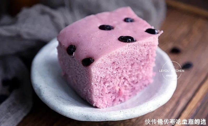 不用揉面,搅搅面糊,蒸一块又松又软的发糕