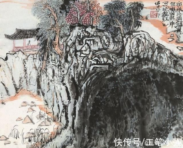 山水&使动者益动,静者益静。陆俨少山水作品欣赏