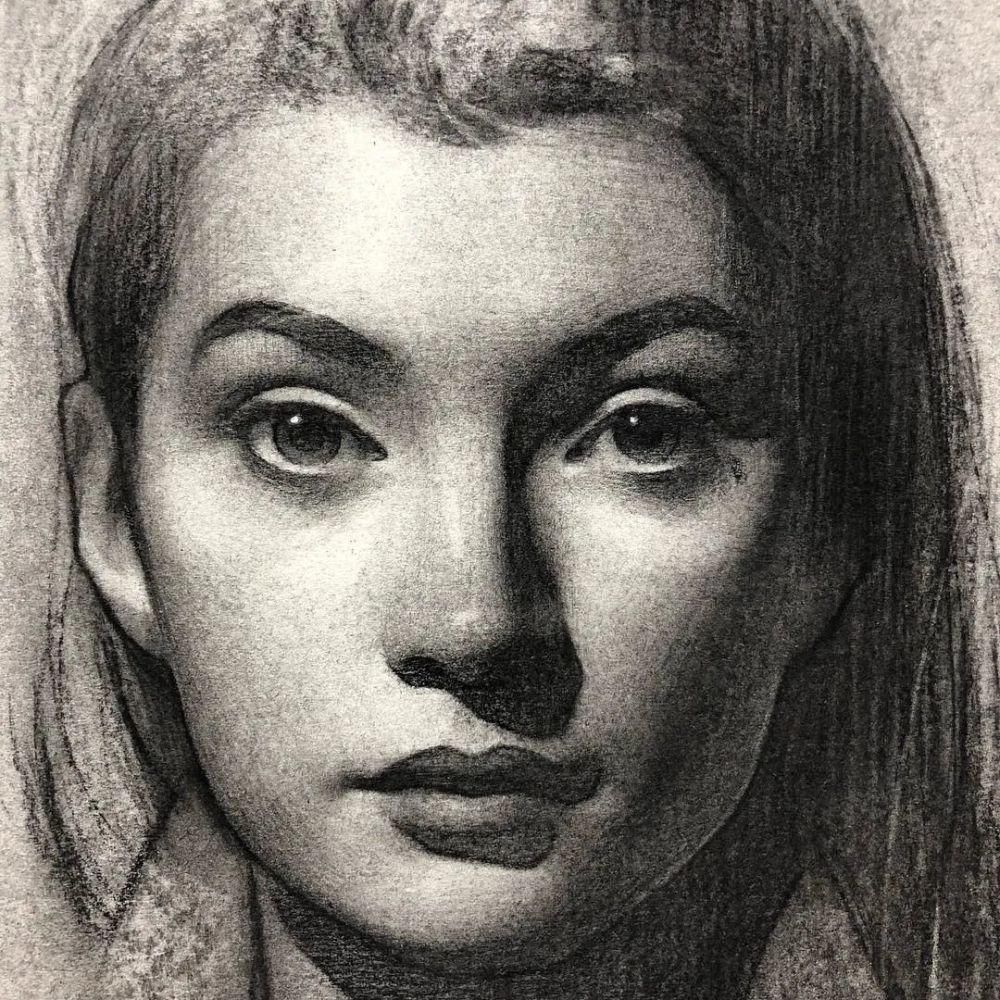 调子|很硬核，一张素描500万网友围观，绝美线条让你欲罢不能，看一百遍都不腻！