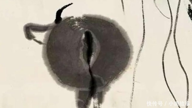 齐白石画!齐白石画了只没有头的水牛,为什么能值1千万专家放大再看