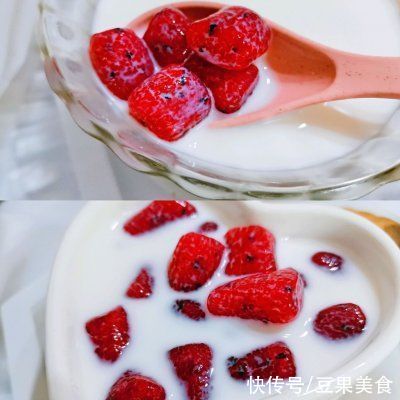 保鲜盒|这道我最拿手的火龙果阿达籽，好吃到停不下筷子