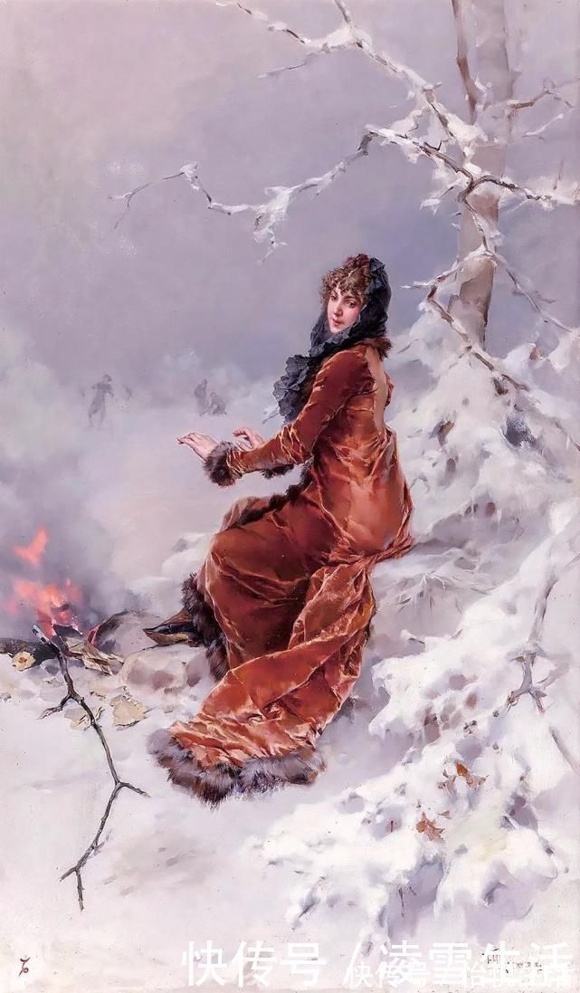 凯特林#精致而优雅——荷兰画家波蒂列耶作品中的女性形象