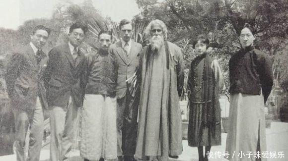 泰戈尔$林徽因与徐志摩有4张合影,张张保持距离,是刻意为之?