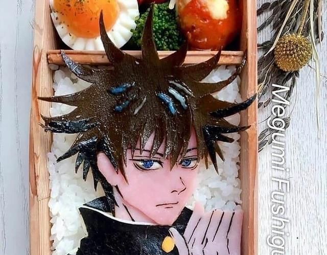 咒术回战|日本主妇把便当做成咒术回战角色,简直神还原,五条悟帅到不忍吃