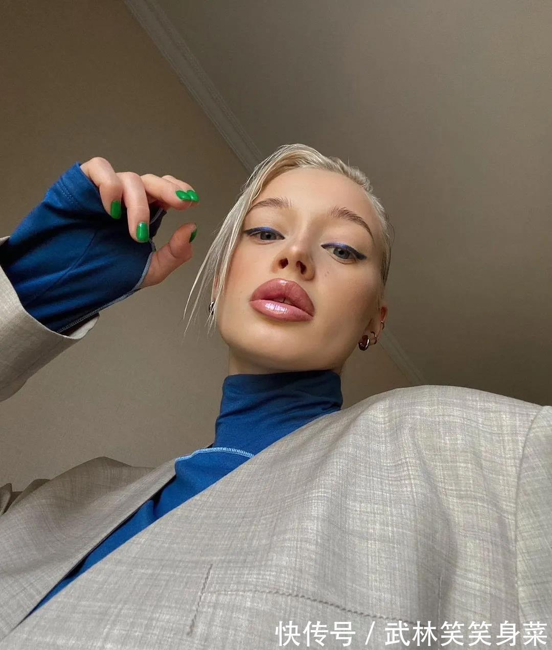 短发|齐眉短发超好看姐姐