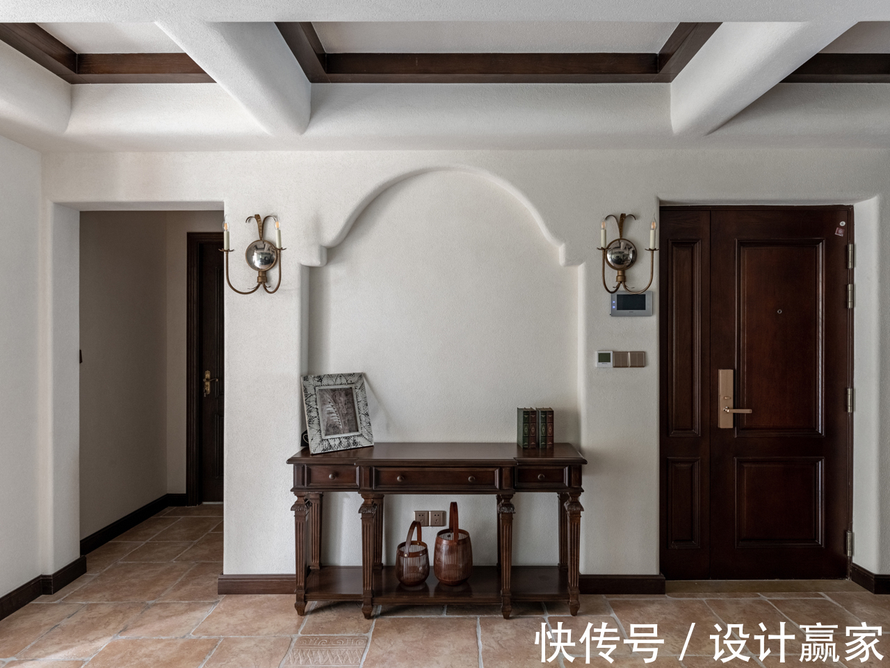美式|175㎡纯正美式，90万打造的沉稳三居，生活质感由此体现