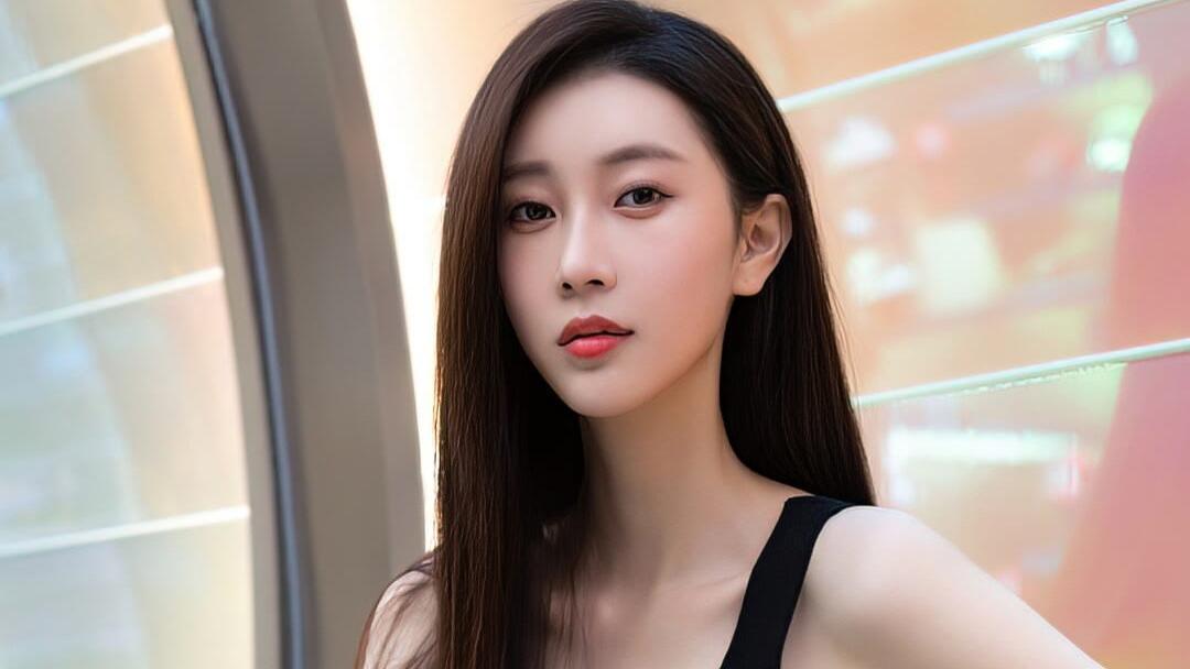 牛仔 性感牛仔配上黑色小背心, 完美的身材堪称一绝