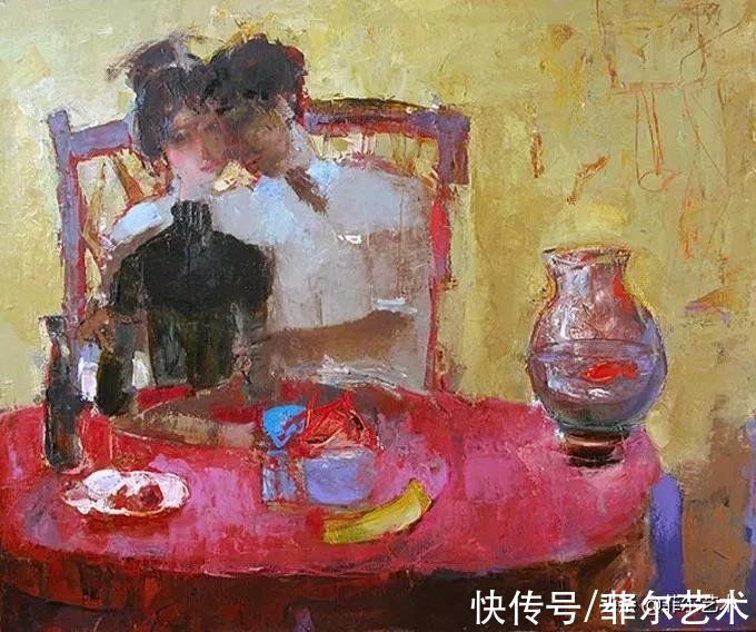 雷兹尼琴科！乌克兰著名画家谢里·雷兹尼琴科人物油画作品欣赏