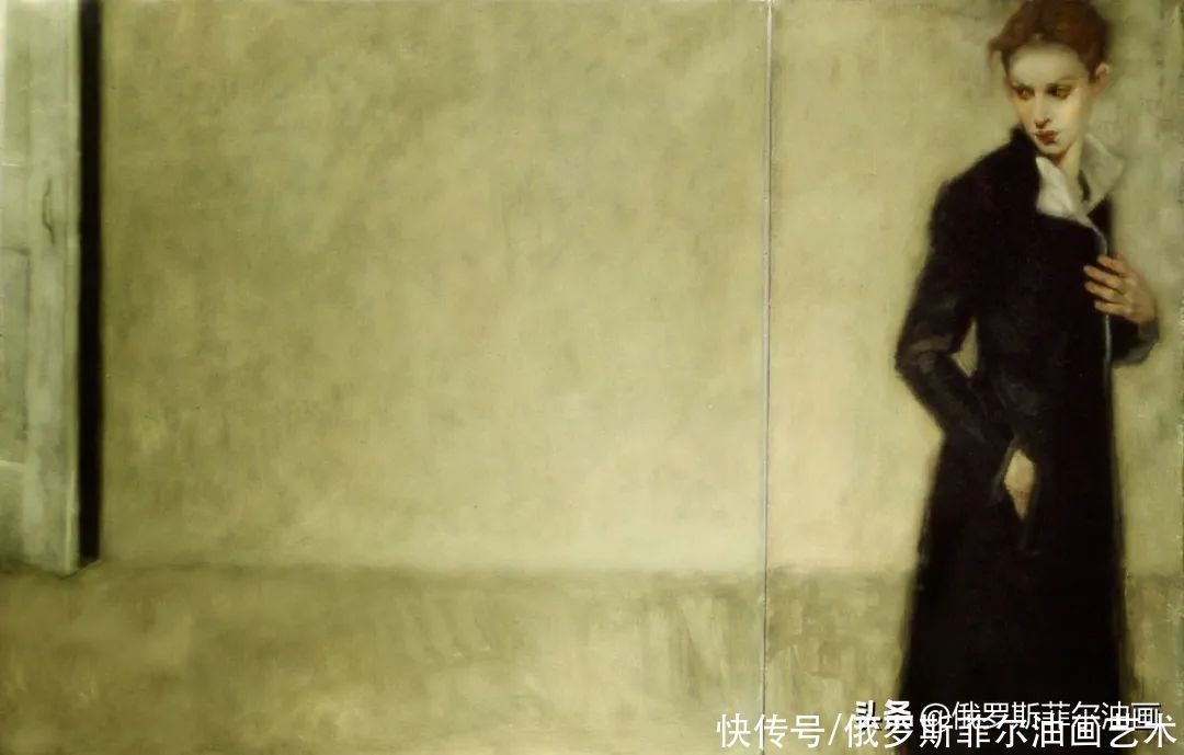 弗洛伊德$美国画家桑德拉·弗朗德的油画里,充满了微妙而引人注目的情感