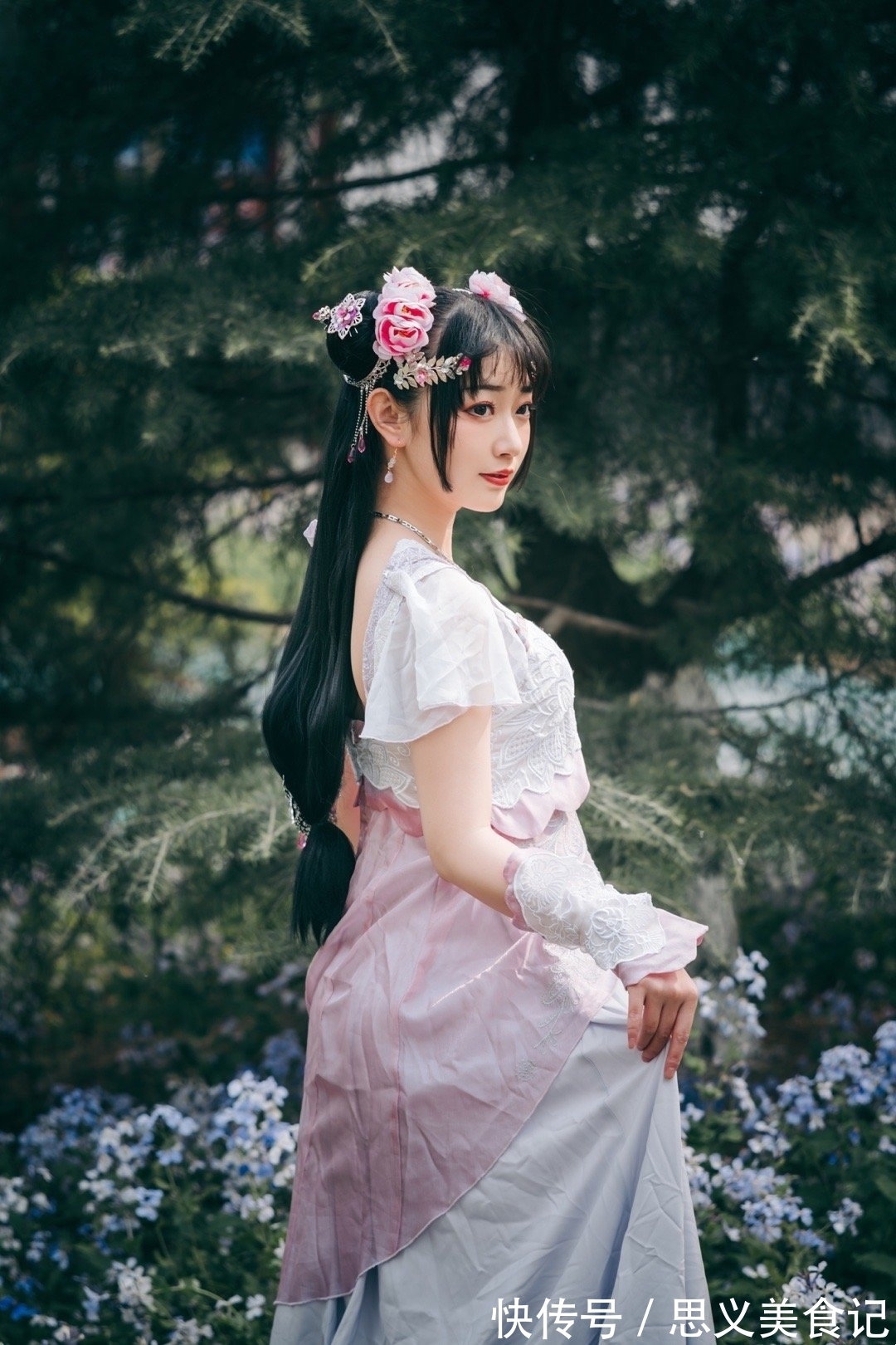 九公主|少年锦衣卫九公主cos,花苞小髻可爱娇俏,两套造型俏皮又温婉