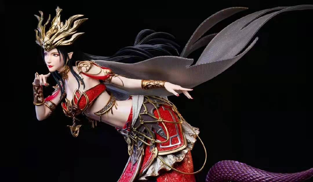 官方微博|美杜莎女王恐怖如斯,限量版雕一上架就缺货,看到价格后网友呆了