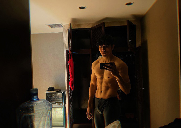 35岁肌肉大男孩, 三分练七分吃, 看他的伙食就知道为啥又高又壮了