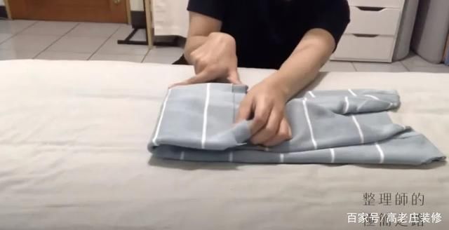 衣柜|折好衣服，是收纳第一步!小姐姐手把手靠这招，教你衣柜再放50件