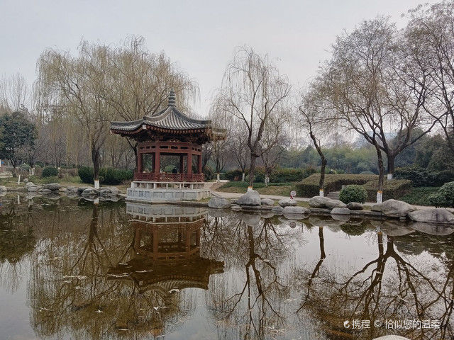 西安青龙寺，唐时为长安城延兴门内新昌坊