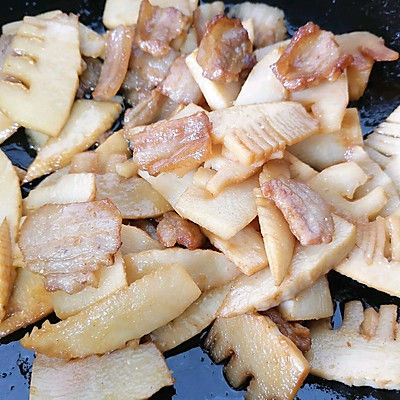 冬笋炒五花肉