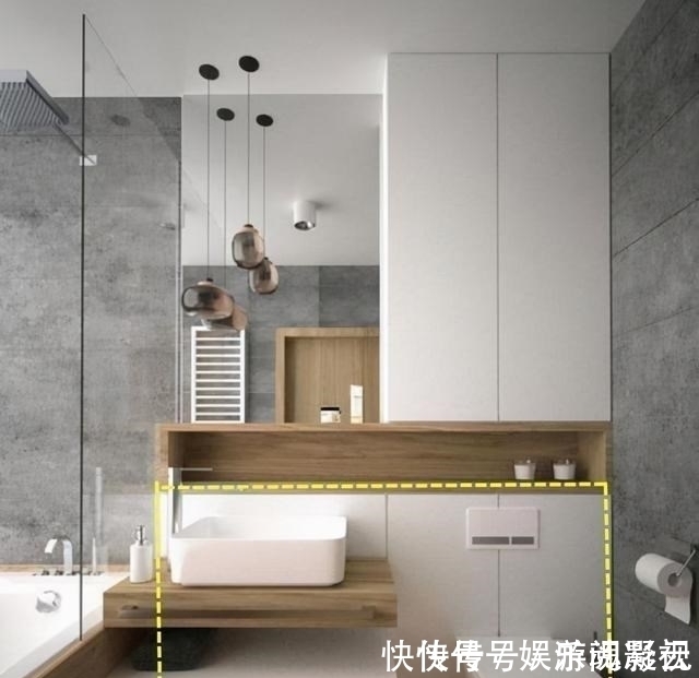 窗帘|床头不得已靠窗,一招化解:加一字形20cm宽矮台面,也当床头柜用