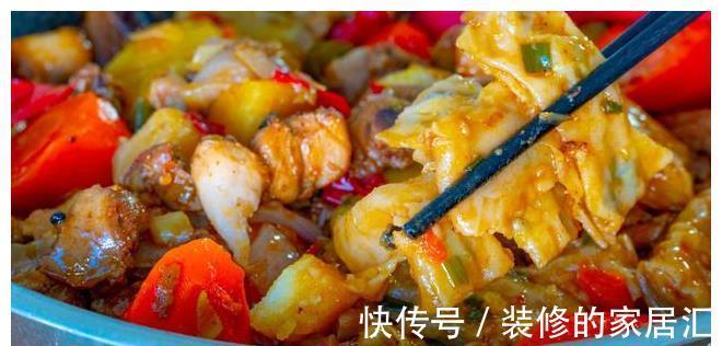 吃法|晚餐不知道吃什么?试试这个独特的吃法,有菜有肉有饼,简单省事