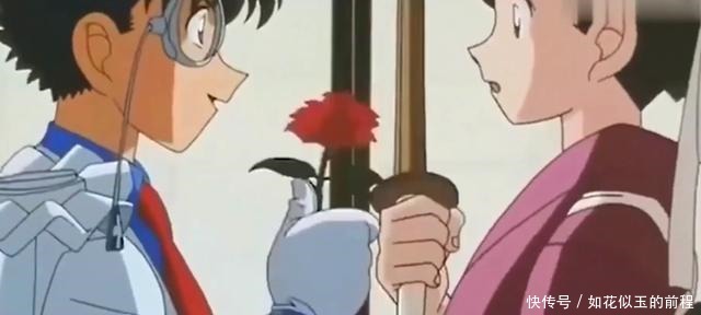 红玫瑰|怪盗基德用红玫瑰撩妹,唯独给她蓝玫瑰看了花语才发现真相!