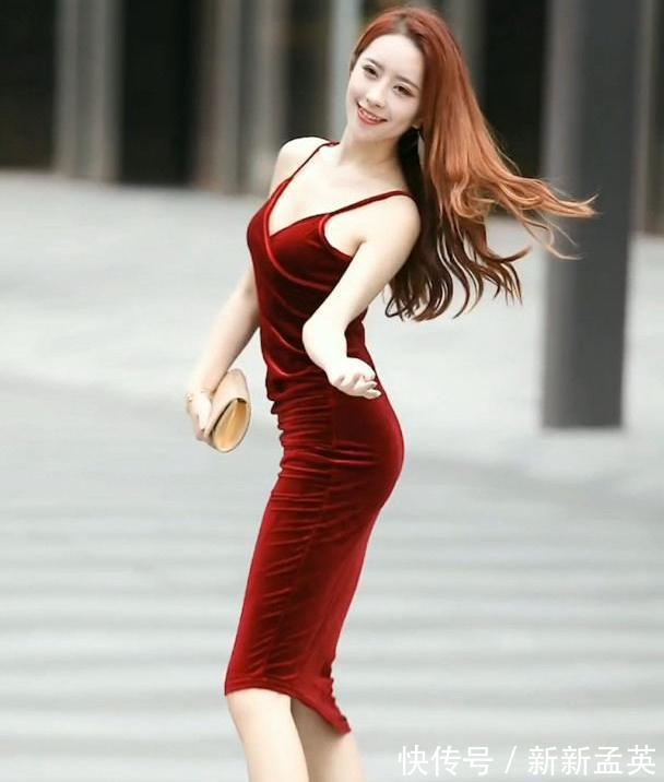 性感|不同样式是吊带裙让美女拥有不一样的美