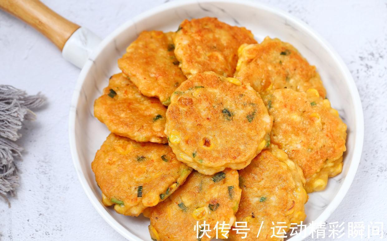 豆腐还能做早餐饼,营养均衡香喷喷,挑食的孩子居然一口气吃了仨
