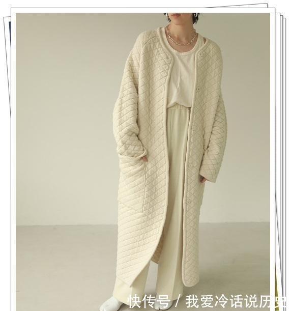 时尚 既轻松又美丽!5种百搭颜色“绗缝”棉服的30个穿搭示例!