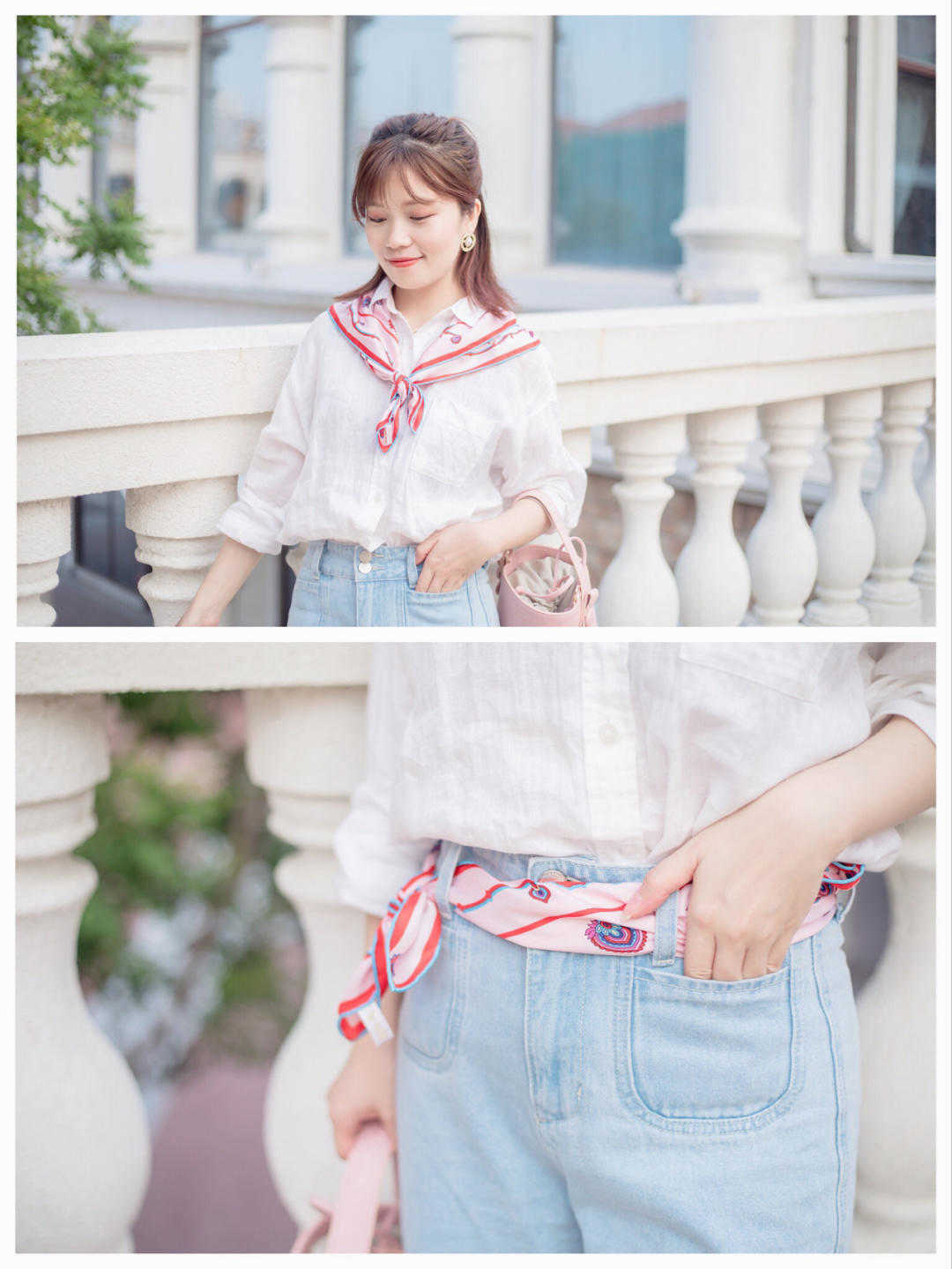 秋天|衬衫这样穿很耐看,学会这几个搭配技巧,提升气质还减龄