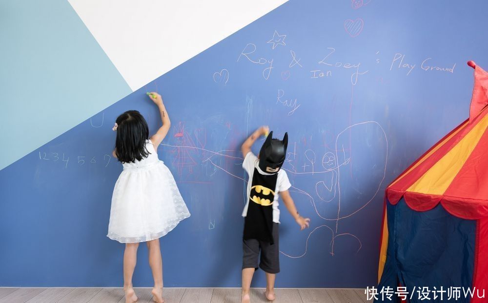 磁性|家里DIY黑板墙超简单，让孩子尽情挥洒想像力