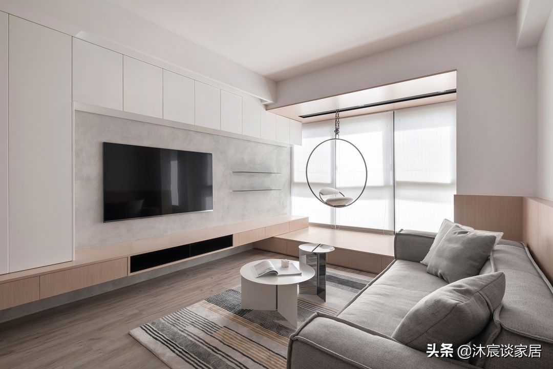 家居|他的新家,走进那一刻,幸福感立即涌现,干净清爽的氛围十分美好