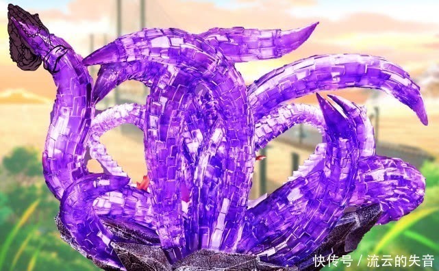 鸣人|火影威装须佐能乎的手办,当九尾露出尾巴时,才是细节的开始
