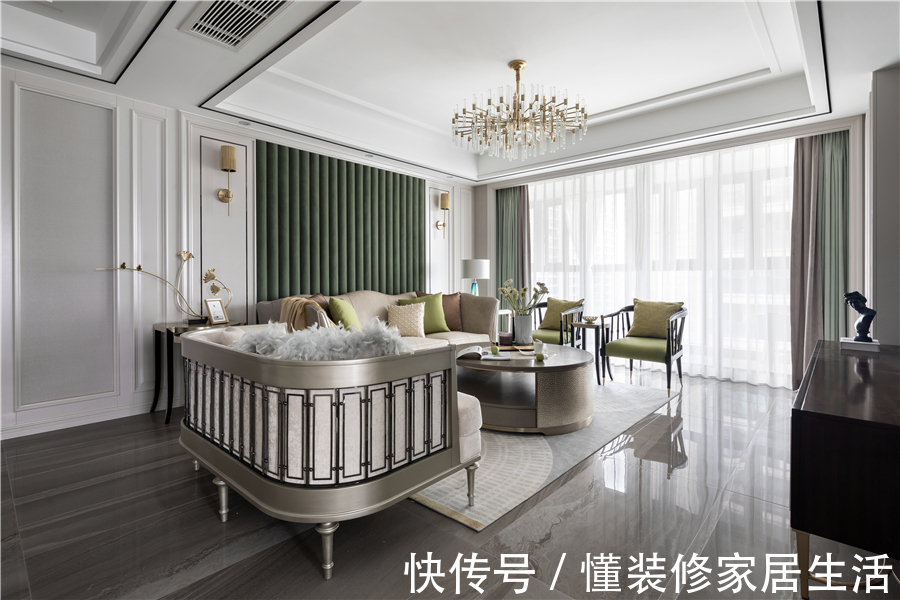 床头柜|2021年的装修能好看到什么样?21万打造浪漫优雅的四居法式轻奢风