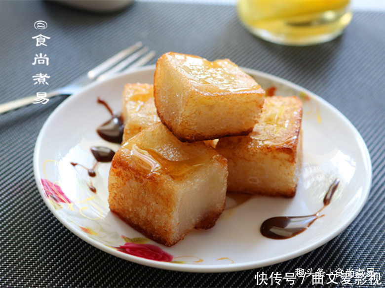 点心|此款点心特简单，煎一煎5分钟出锅，香酥软糯，一人能吃下一袋
