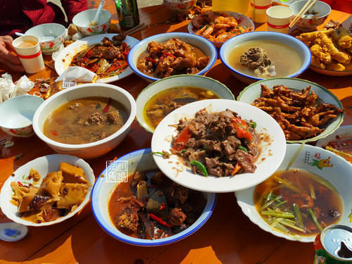 賓客們|參加農(nóng)村二舅60歲壽宴,隨了500元祝壽,18道菜剩大半:不敢恭維